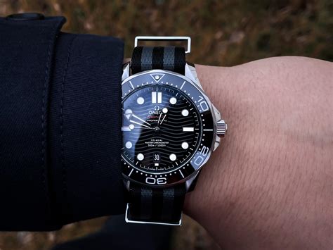 strap for omega seamaster 300|omega seamaster 300m nato strap.